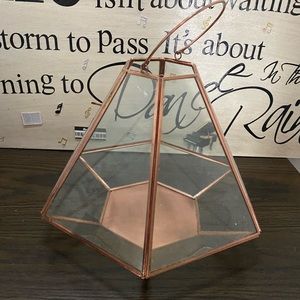 Rose gold lantern